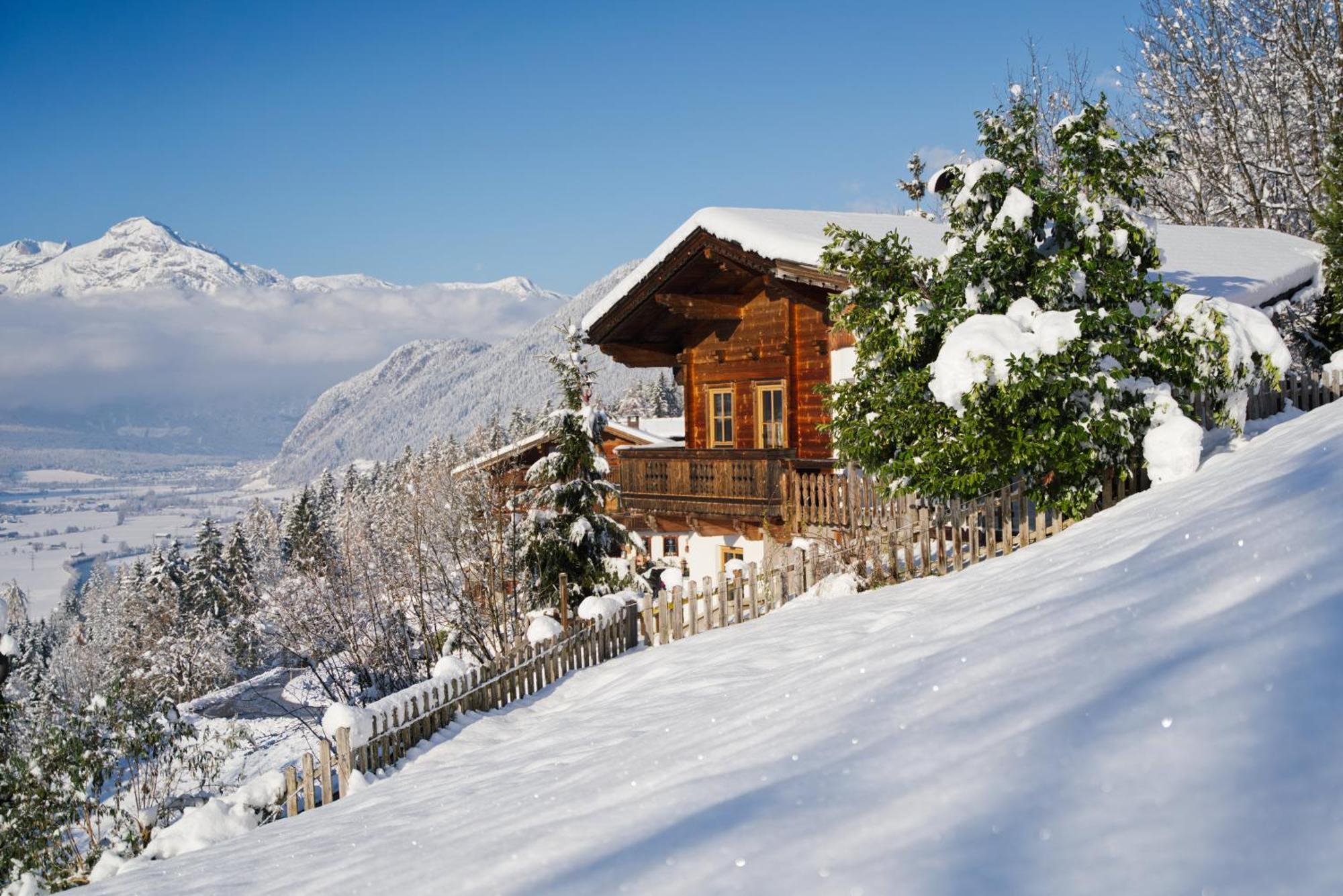 Chalet Irmi Hart Im Zillertal Buitenkant foto